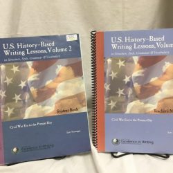 Iew us history based writing lessons