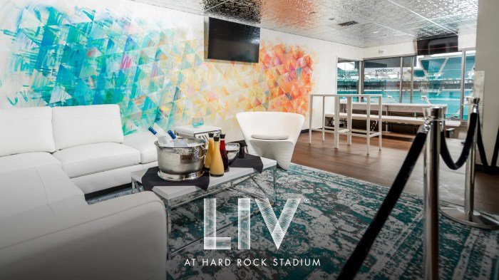 Lifewtr lounge hard rock stadium