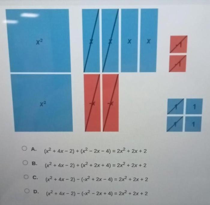 Algebra modeled sum difference pleasee helppp asap