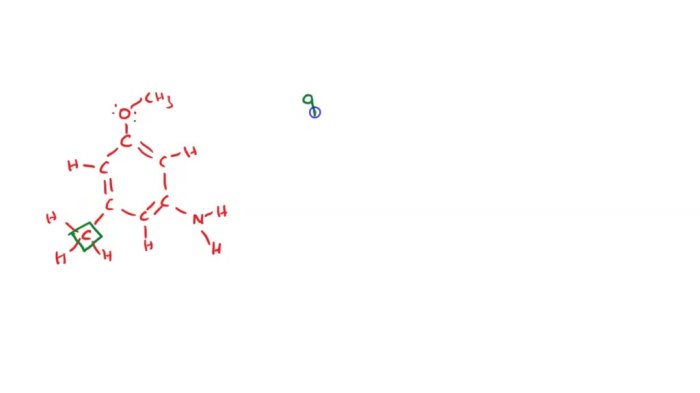 Molecule highlighted