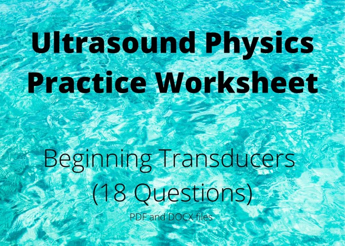 Ultrasound physics questions and answers pdf